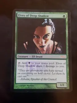 Elves of Deep Shadow FNM Promos Foil MTG - Image 1