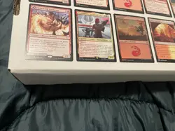 Red MTG Cards Lot Rare Uncommon Land Foil + Commons Magic The Gathering Cards - Image 2