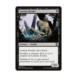WOTC MTG Eternal Masters Carrion Feeder (C) NM - Image 1