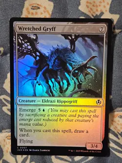 Wretched Gryff FOIL Innistrad Remastered MTG Magic - Image 1