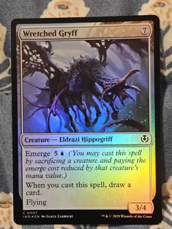 Wretched Gryff FOIL Innistrad Remastered MTG Magic - Image 2