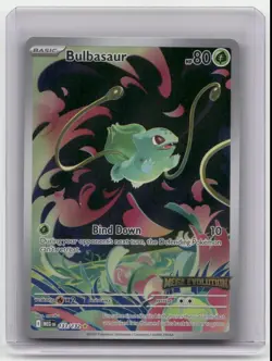 2025 Pokemon Mega Evolution English Bulbasaur Stamped Promo #133 - Image 1