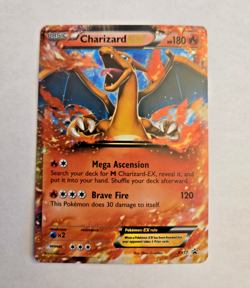 Pokemon Charizard EX XY17 Black Star Promo XY Promos LP - Image 1