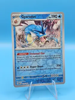 Pokemon Scarlet & Violet 151 Reverse Holo Gyarados #130/165 Mint/Near Mint - Image 1
