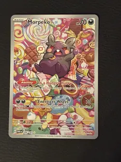 Morpeko 206/182 Paradox Rift Illustration Rare Pokemon TCG - Image 1
