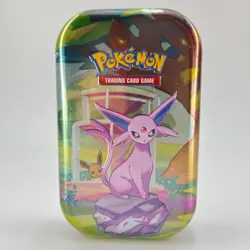 Pokemon TCG Mini-Tin EV8.5 Evolutions Prismatiques Mentali Neuf & Scelle Cartes - Image 1