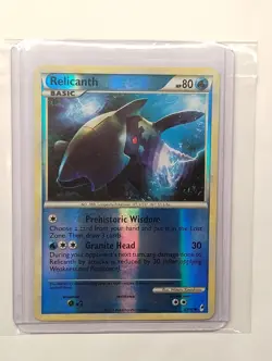 Vintage Pokemon TCG - Relicanth 69/95 Reverse Holo (2011) Call of Legends - Image 1