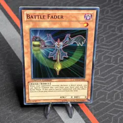 Yugioh Battle Fader Super Rare Limited Edition CT07-EN009 - Image 1