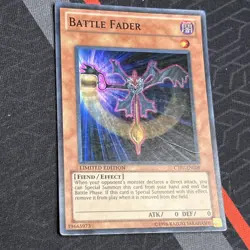 Yugioh Battle Fader Super Rare Limited Edition CT07-EN009 - Image 5