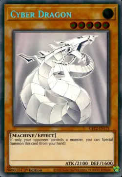 Yugioh Cyber Dragon Ghost Rare GFP2-EN178 1st ed - Image 5