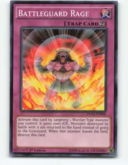 Battleguard Rage DULA-EN068 YuGiOh Card 1st Edition - Image 1