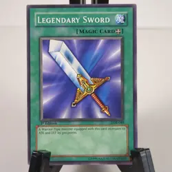 YuGiOh Legendary Sword LOB-040 - 1st Edition Common - Never Played NM/M - Image 1