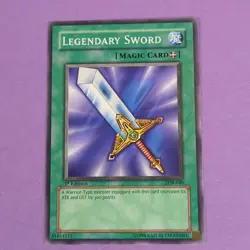 YuGiOh Legendary Sword LOB-040 - 1st Edition Common - Never Played NM/M - Image 2