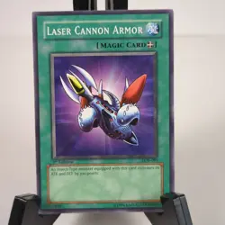YuGiOh Laser Cannon Armor LOB-089 - 1st Edition Common - Never Played NM/M - Image 1