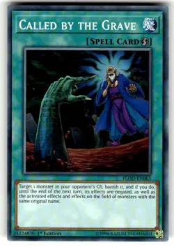 CALLED BY THE GRAVE *** 1ST EDITION FLOD-EN065 YUGIOH! ( - Image 1