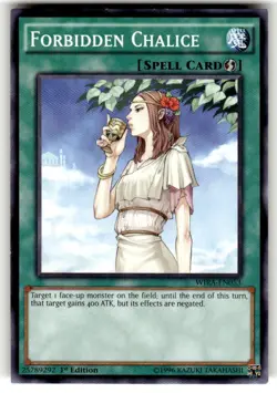 Yugioh - Forbidden Chalice WIRA-EN053 1st Edition Common NM - Image 1