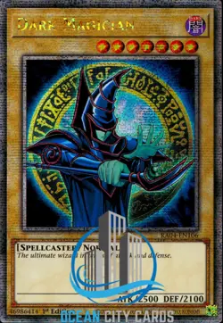 Yugioh Dark Magician Quarter Century Secret Rare Alt Art RA04-EN106 - Image 5