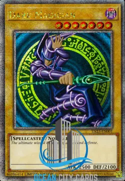 Yugioh TN23-EN001 Dark Magician Quarter Century Secret Rare Card Limited Ed - Image 1