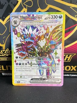 Pokemon - Hydreigon EX 223/191 - Surging Sparks Holo Card English - Image 1