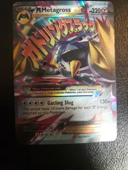 Pokemon TCG Mega-Metagross-EX XY XY35 Holo Promo Card - Image 1