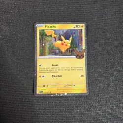 Pokemon TCG Trick Or Trade Pikachu Cosmos Holo Card 18/91 - Image 1