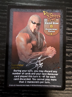 WWE Raw Deal CCG Big Poppa Pump Superstar 5 Card Set - Image 2