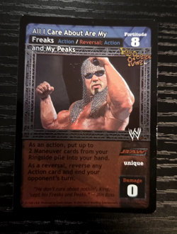WWE Raw Deal CCG Big Poppa Pump Superstar 5 Card Set - Image 4