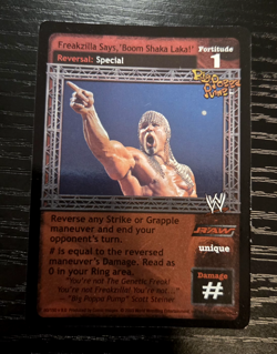 WWE Raw Deal CCG Big Poppa Pump Superstar 5 Card Set - Image 5