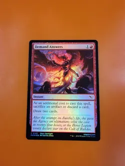 1x Demand Answers | FOIL | Murders at Karlov Manor | MTG Magic Cards - Image 3