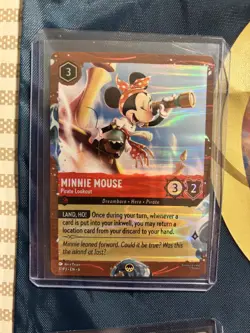 Disney Lorcana Cruise Line Set Of 5 Extremely Rare Promo Cards Treasure w/bag - Image 4