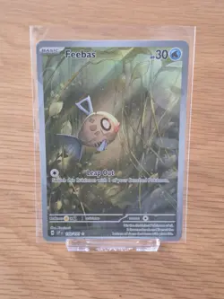Pokemon Card TCG Feebas 198/191 Surging Sparks Holo English NM - Image 1