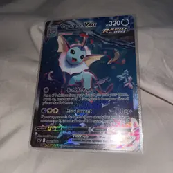 Pokemon Vaporeon VMAX Rapid Strike Card Promo - Image 2