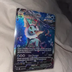 Pokemon Vaporeon VMAX Rapid Strike Card Promo - Image 5