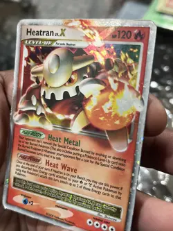 Heatran Lv.X 97/100 Holo Pokemon TCG Diamond & Pearl Stormfront Card HP played - Image 5