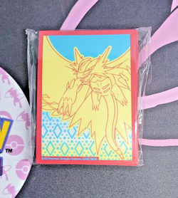 65 Ct Paradox Rift Pokemon Roaring Moon ETB Card Sleeves New Sealed - Image 1