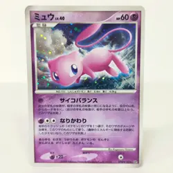 Pokemon card Lv.40 Mew DPBP#182 DP3 Shining Darkness Japanese 2003 Holo Rare - Image 1