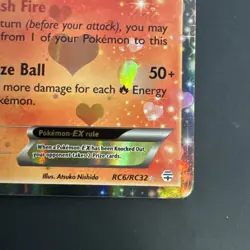 Flareon EX RC6/RC32 Pokemon Generations Radiant Collection Rare Holo Card 2016 - Image 5
