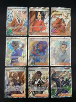 Full Art Trainer Card Pokemon TCG Lot - Scarlet And Violet Era Only LP/NM - Image 1