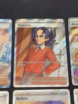 Full Art Trainer Card Pokemon TCG Lot - Scarlet And Violet Era Only LP/NM - Image 3