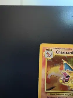 Pokemon Card Charizard 4/102 Set Base rara Holo Unlimited Nintendo Vintage #2 - Image 4