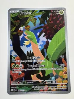 Tropius 195/193 Paldea Evolved Illustration Rare Pokemon TCG Card NM Condition - Image 1