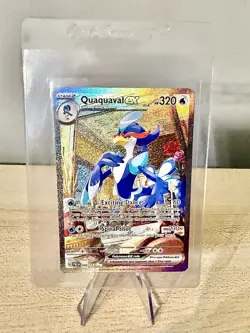 Pokemon TCG Quaquaval EX Paldea Evolved Special Illustration Rare Card 260/193 - Image 1