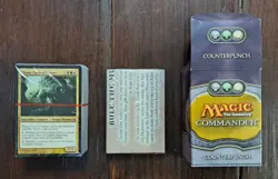 MTG Magic the Gathering Commander 2011 Counterpunch Deck Mint Celo Sealed - Image 4