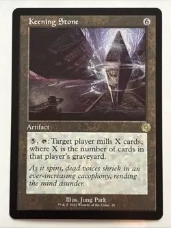 MTG The Brothers' War: Retro Frame Artifacts Keening Stone NM Rare - Image 1
