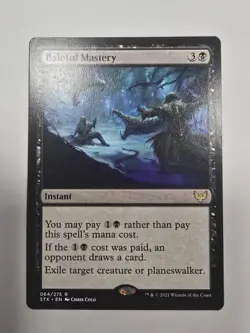 Baleful Mastery Strixhaven: School of Mages Regular Magic The Gathering Mtg - Image 1