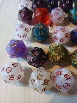 Lot of 29 MTG Spindown - Various Sets - Oversized - MTG D20 Dice - Image 2