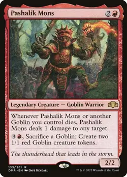 Pashalik Mons Regular - Dominaria Remastered MTG-NM - Image 1