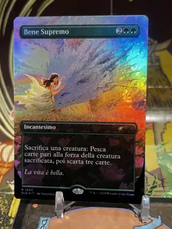 MTG | Greater Good -(Italian) “Bene Supremo” [SL: Sheldon's Spellbook] ✨FOIL✨ - Image 1