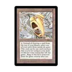 WOTC MtG Arabian Nights Ring of Ma'ruf (U2) Fair - Image 1