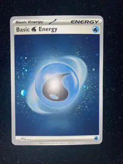 Pokemon TCG - Water Energy Cosmo Holo SVE 003 - Scarlet & Violet: 151 NM/M - Image 1